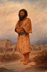 Hombre Aino, ca. 1893