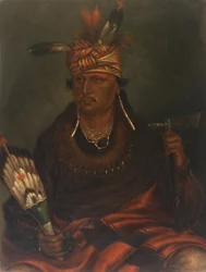 Chetan-woa-kutoa-mang El Halcón Que Caza Caminando, ca. 1887