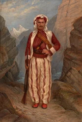 Hombre kurdo, ca. 1893