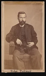 Retrato de Edward Palmer 1829-1911, 1868-1869