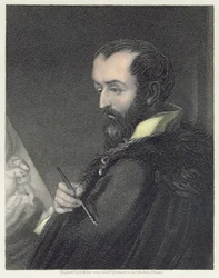 Autorretrato, grabado por Henry Meyer, publicado por William Mackenzie