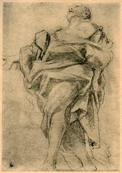 Estudio para la figura de un apóstol, 1913