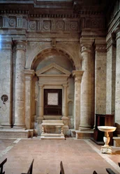 Vista interior de la iglesia de San Biagio