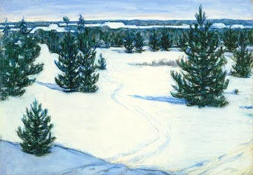 Paisaje de invierno, 1938