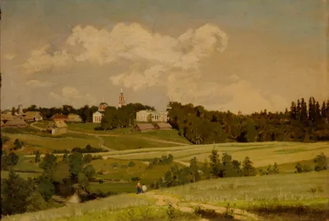 La finca Akhtyrka, 1880