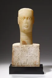 Cabeza de Lady Helqeb, Timna, Qataban