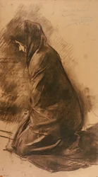 Figura arrodillada