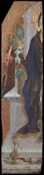Virgen y niña con ángeles