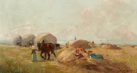 Heno (óleo sobre lienzo)