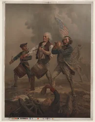 Yankee doodle 1776, c.1876 (cromolitografía)