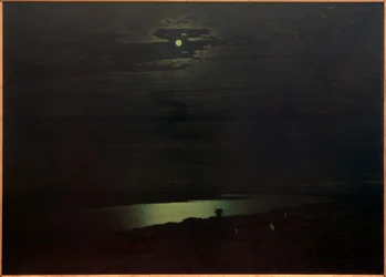 Noche de luna en el Dniéper