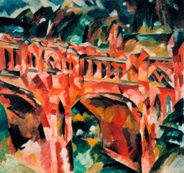 Puente Rojo en Zarizyno