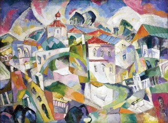 Paisaje cubista, circa 1910
