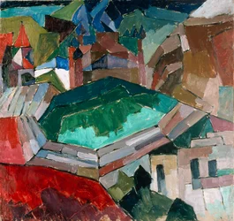 Ciudad en el Sur de Rusia, c.1914-16
