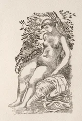 Ilustración para un poema de Pierre de Ronsard