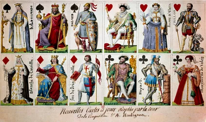 Figuras históricas francesas de Carlomagno a Enrique IV