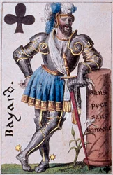 Representación del Caballero Pierre Terrail, Señor de Bayard (1476-1524) (detalle)