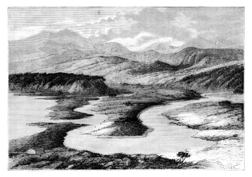 El Valle Dui, Sajalín, Rusia, 1895