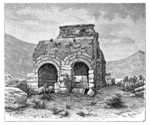La prisión de San Pablo, Éfeso, Turquía, 1895