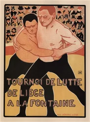 Torneo de lucha, Lieja, 1899