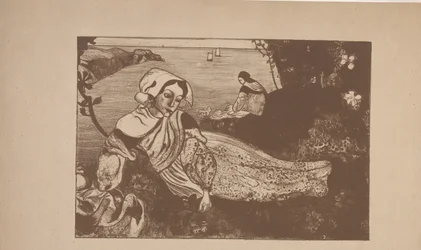 La Primavere (Primavera) 1894 (cincografía)