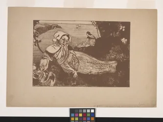 La Primavère (Primavera) (zincograph)