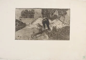El estibador 1893 (aguafuerte)