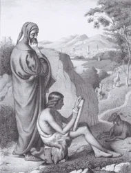 Giotto y Cimabue, de L