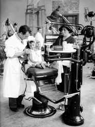 Una clínica dental, Italia