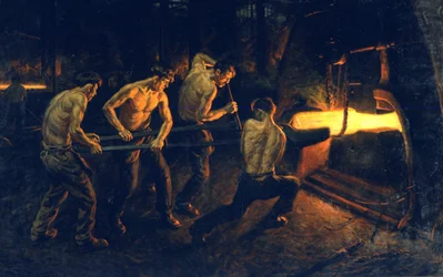 Vida y Materia por Arnaldo Tamburini, principios del siglo XX. Museo de la Ciencia y la Tecnología. Milán