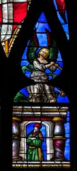 Catedral Sainte-Marie, Auch, Gers, 2018 (vidriera)