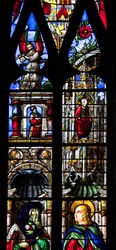 Catedral Sainte-Marie, Auch, Gers, 2018 (vidriera)