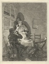 Comida en Emaús