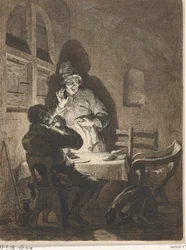 Comida en Emaús