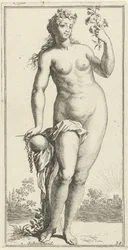 Personificación de la belleza Belleza (título en objeto) Cuarenta y una piezas, varias estatuas de Sinne (título de la serie)