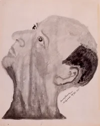 Autorretrato de Arnold Schoenberg - Hollywood 1923