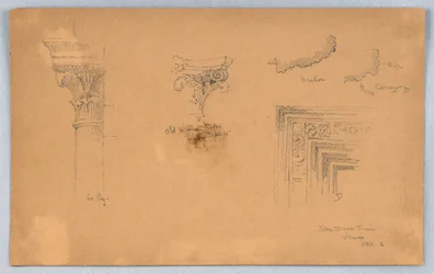 Detalles arquitectónicos en Venecia
