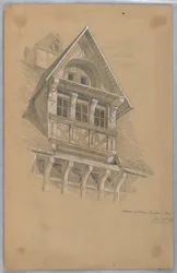Dormitorio en Maison des Quatrans, Caen