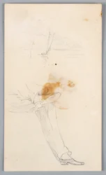 Boceto de Piernas Cruzadas