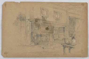 Boceto de habitación grande