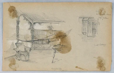 Dos bocetos, Scott Cottage