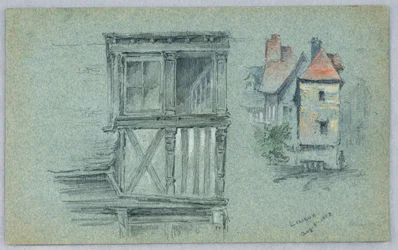 Dos bocetos de Lisieux