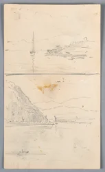 Dos bocetos de crestas