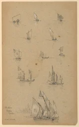 Barcos de pesca venecianos