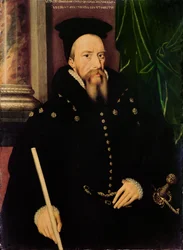 Retrato de William Cecil, 1er Barón Burghley (1520-98) Lord Alto Tesorero