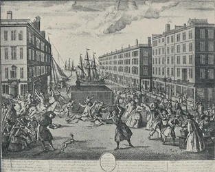 The Humours of Billingsgate, 1736, 1920