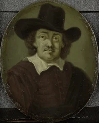 Retrato de Jeremias de Decker, poeta en Ámsterdam
