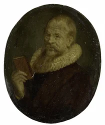 Retrato de Theodorus Schrevelius, rector de la Escuela de Latín de Leiden