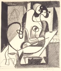 Pintor y modelo (La Cámara de la Creación)