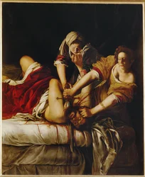 Judith y Holofernes (pintura sobre lienzo)